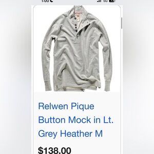 Light Gray Long Sleeve Sweater